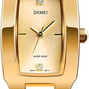 Water Resistant Rectangle Quartz Women's Watch